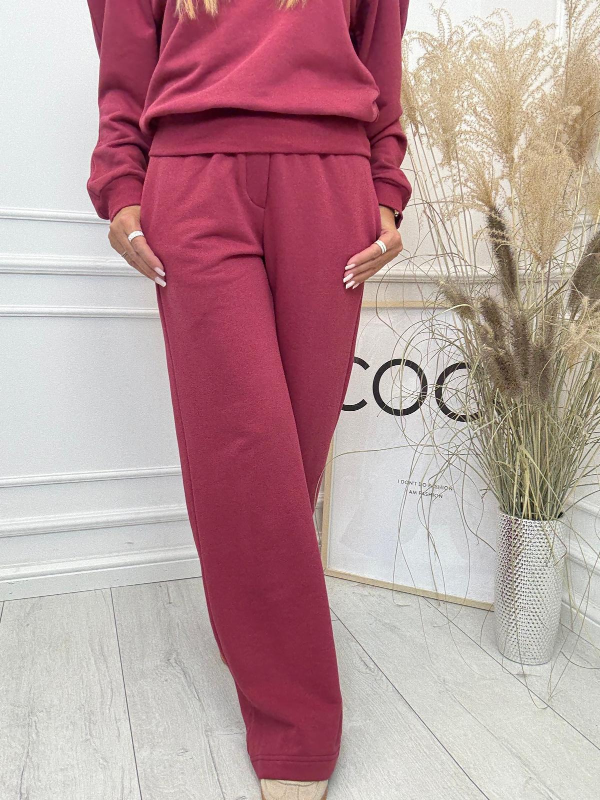 Spodnie By Love Me Bordo