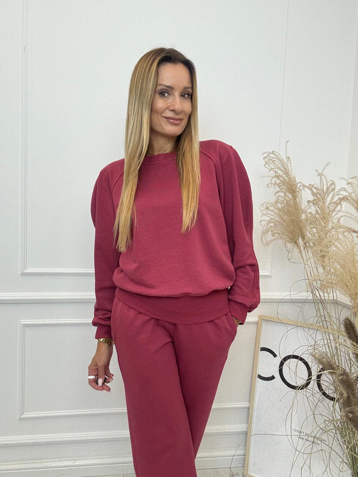 Bluza By Love Me Bordo