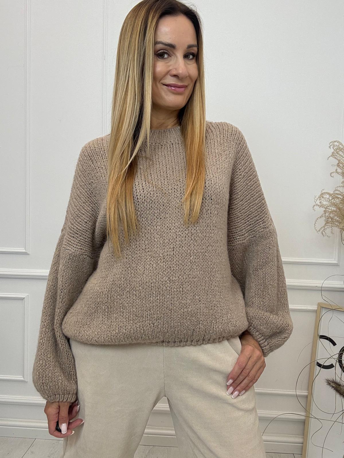 Sweter Beżowy