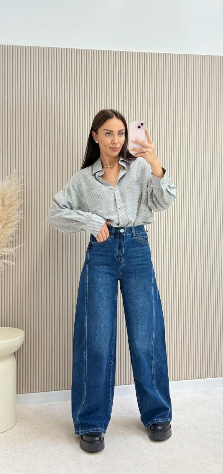 Spodnie Jeans Szwedy 3D Denim