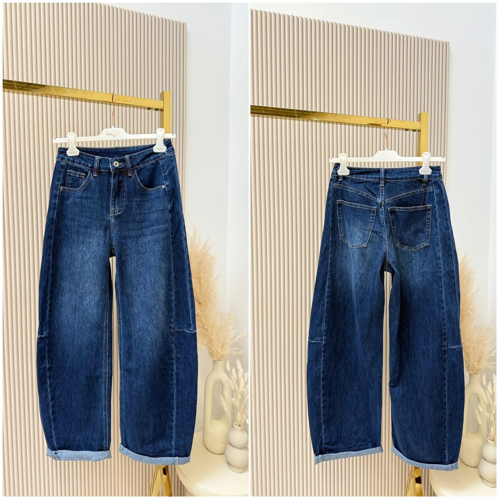 Spodnie Jeans Baloon 3D Denim