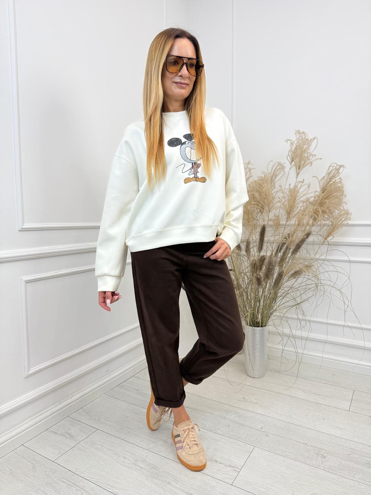 Bluza Śmietana Myszka Miki