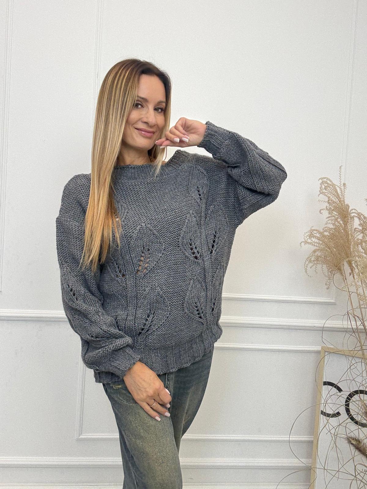Sweter Liście Minouu 