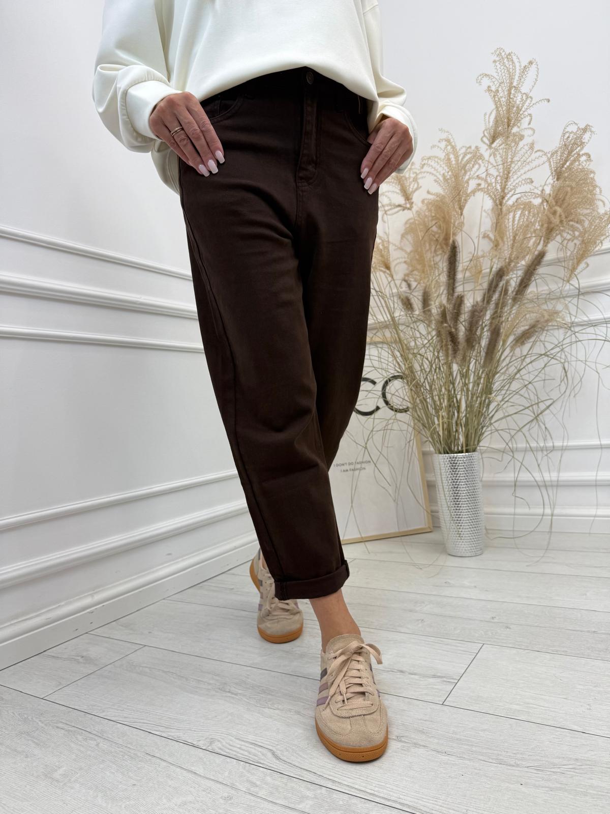 Czekolada Spodnie Jeans Denim