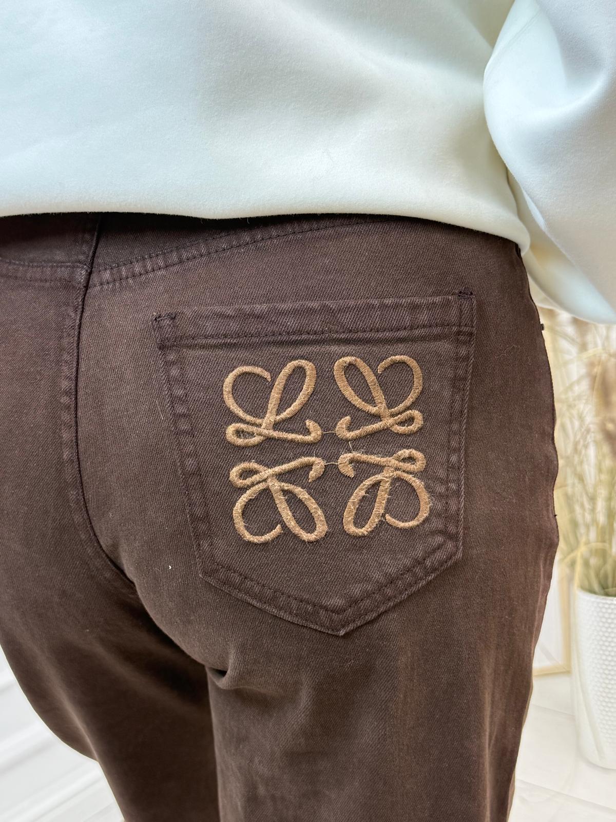 Czekolada Spodnie Jeans Denim