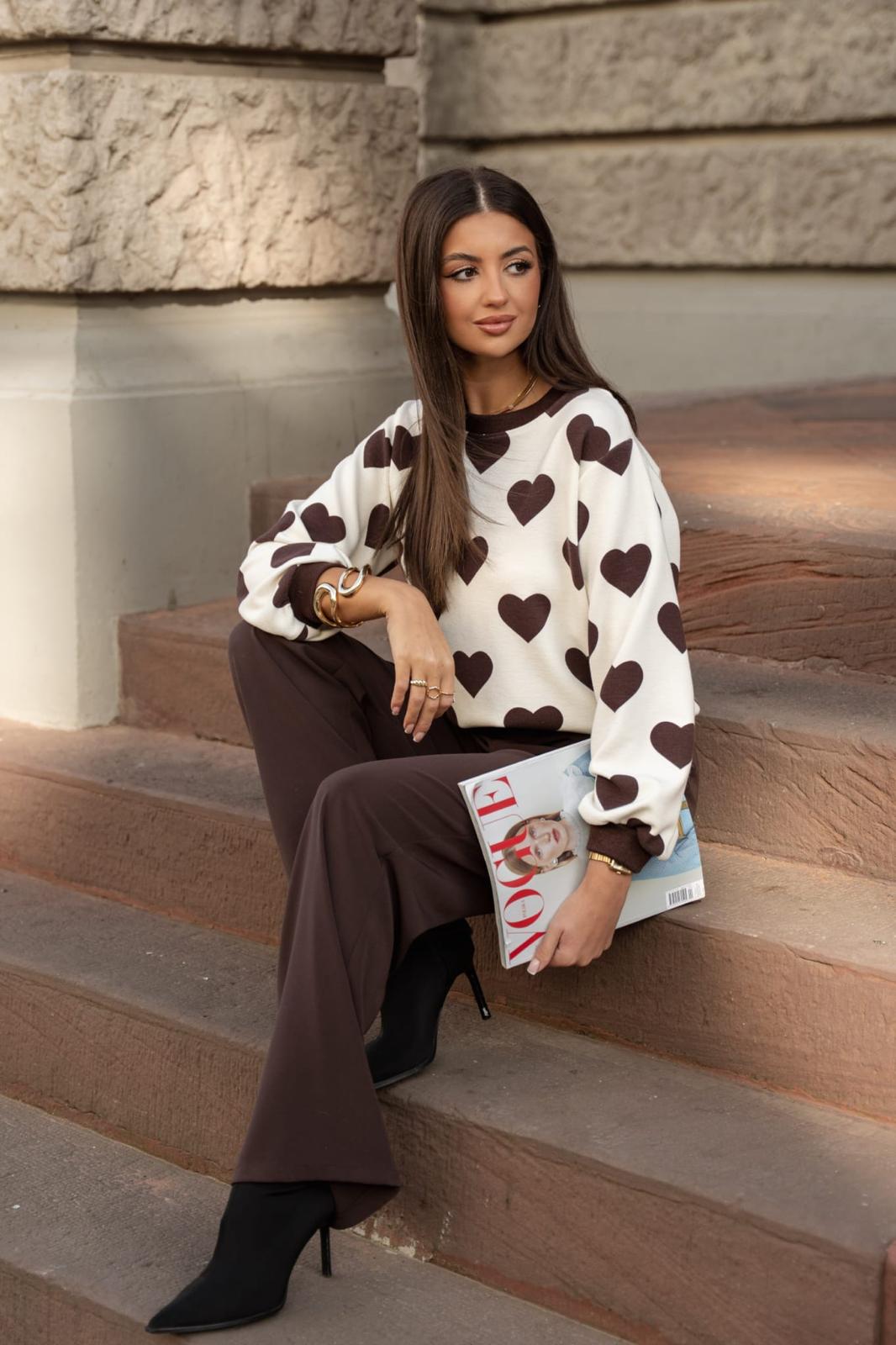 Xana Sweterek Serca