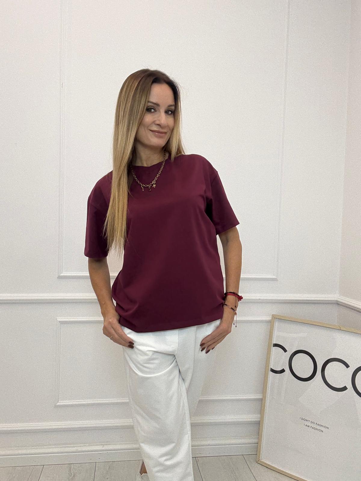 Wino Damski T-Shirt Minouu
