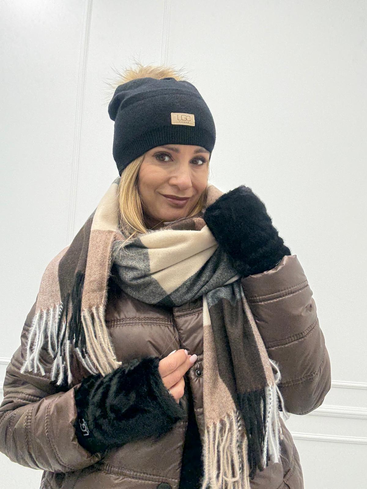 Czapka Czarna LGC Vogue