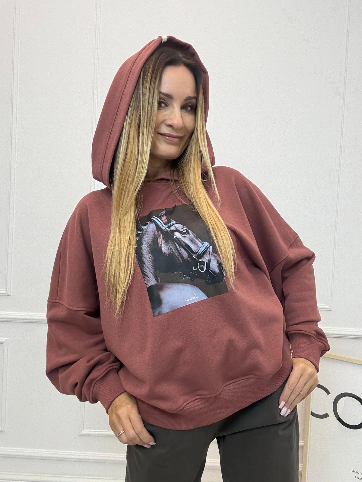 Terakota Bluza Nooda Horse