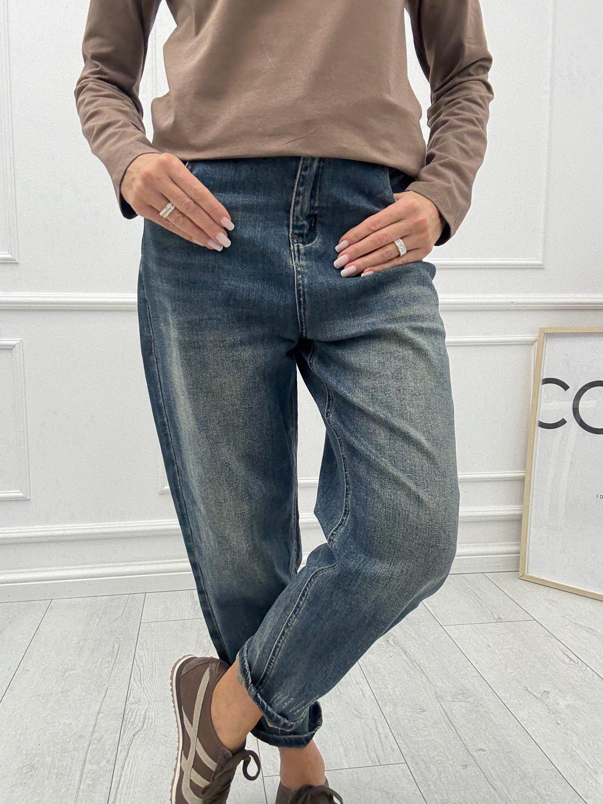 Spodnie Jeans Baloon Retro