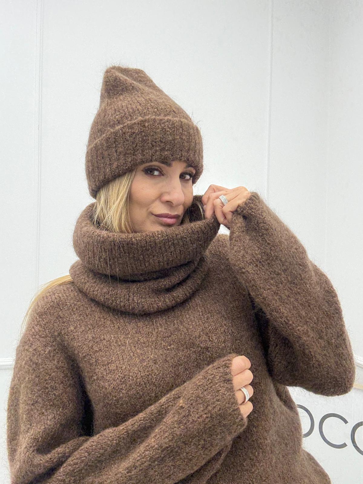 Mleczna Czekolada Dwuczęściowy Komplet z Kid - Moher Minouu 