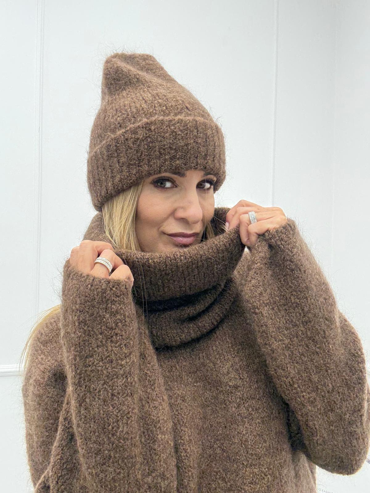 Mleczna Czekolada Dwuczęściowy Komplet z Kid - Moher Minouu 