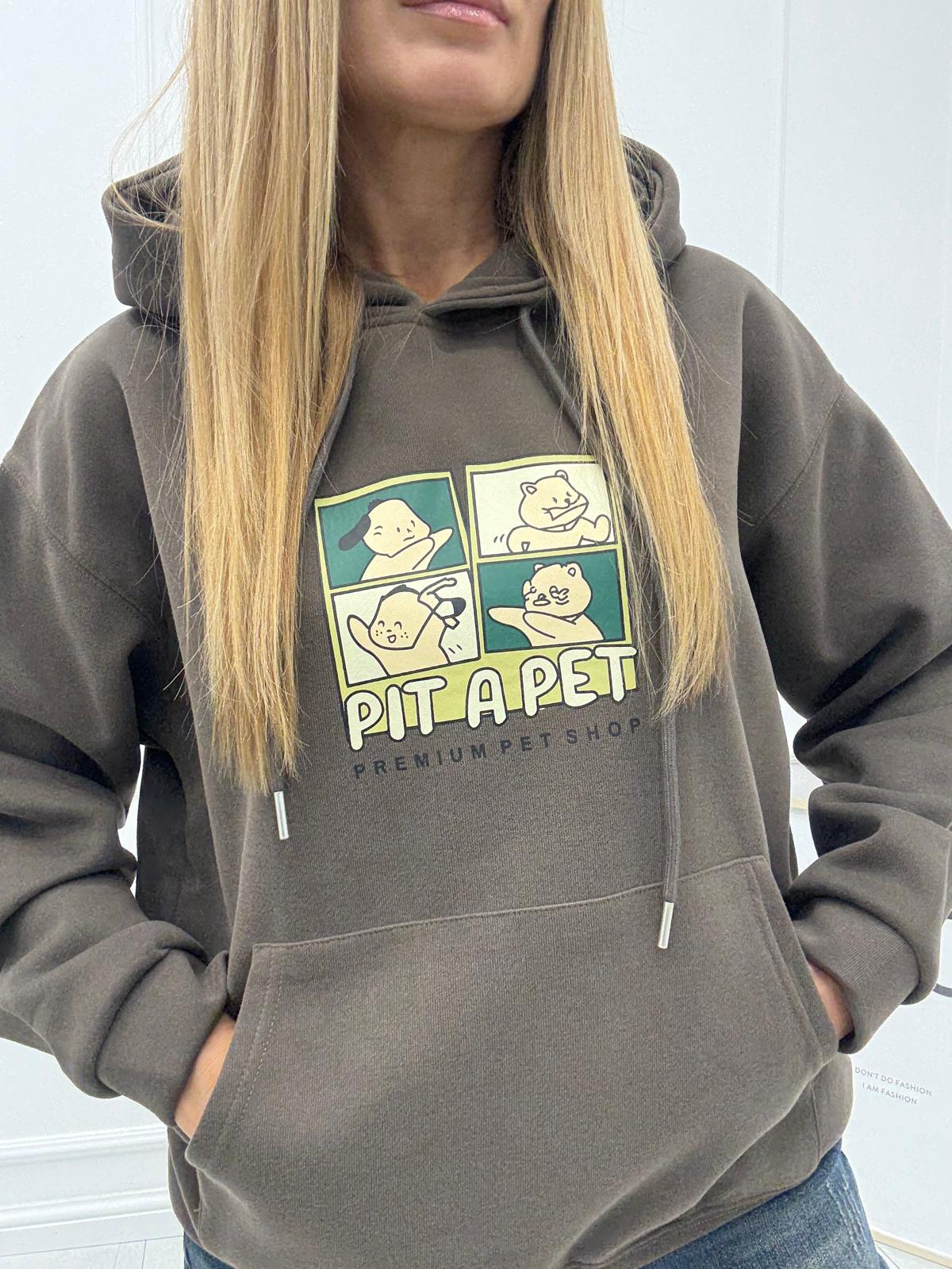 Bluza PIT Czekoladowa 