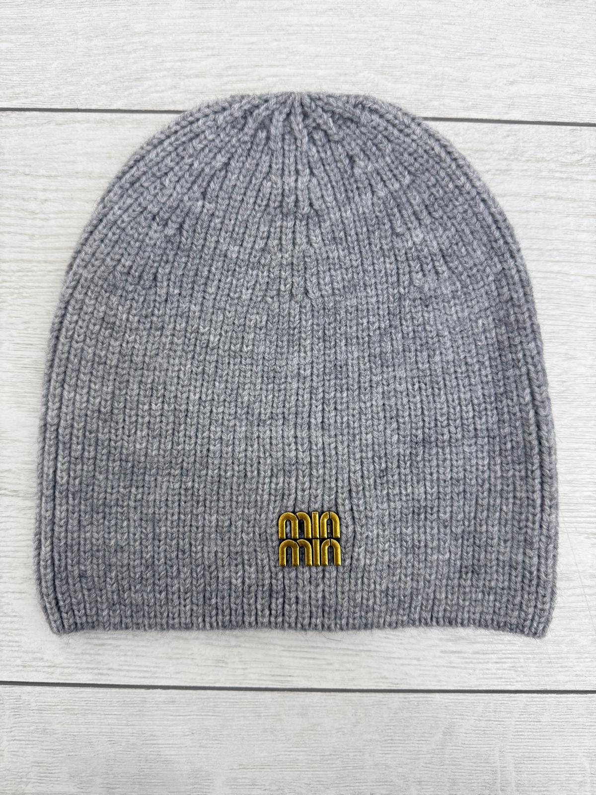 Klasyczna Czapka Min Min Szara 