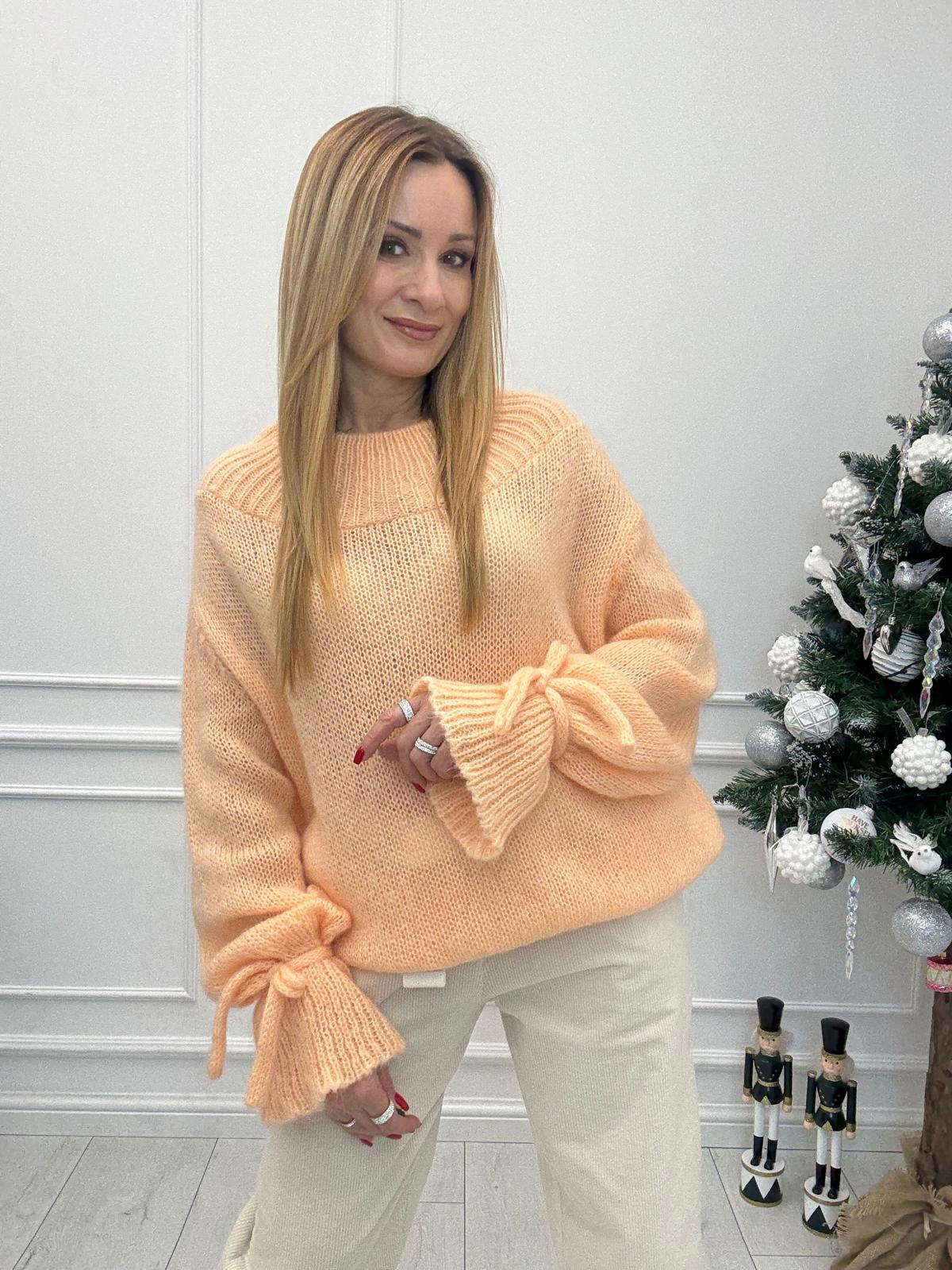 Morelowy Sweter Hiszpanka Minouu Moher 