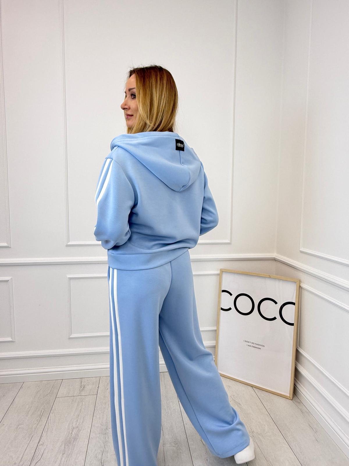 Elegancki Dres Minouu Błękitny