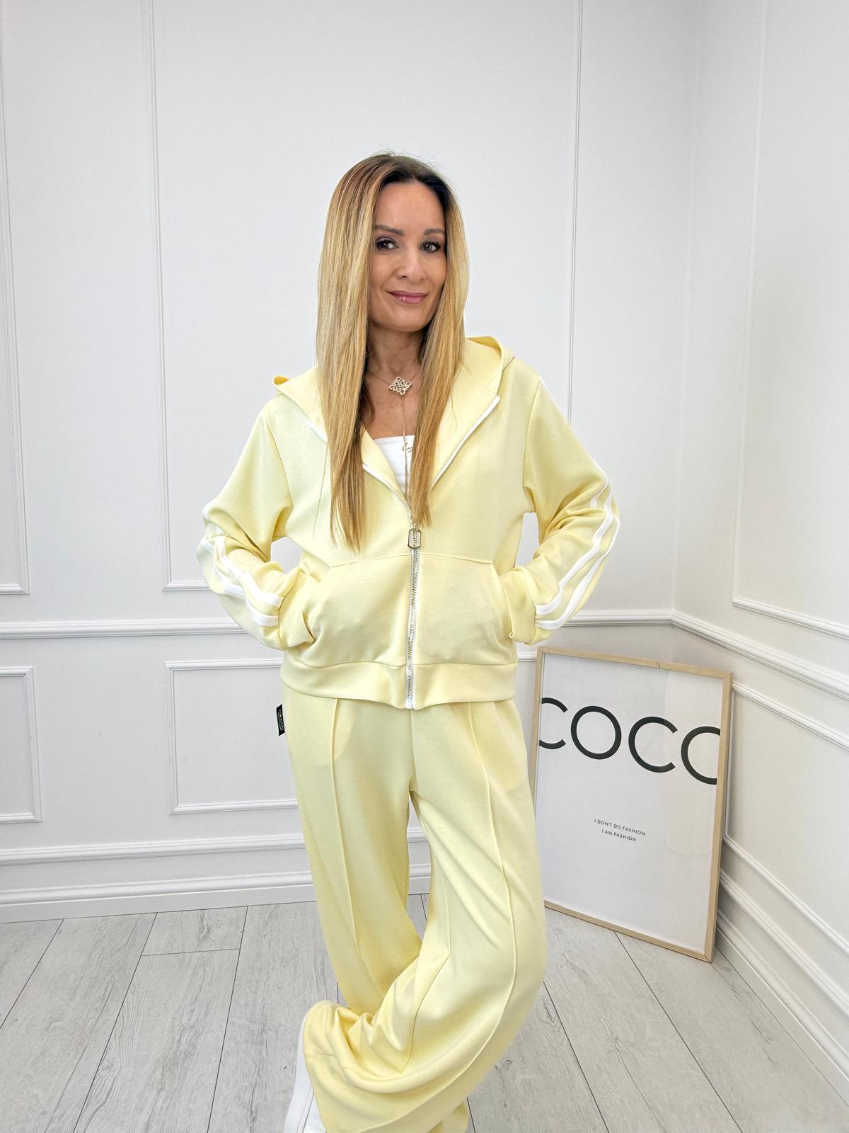 Elegancki Dres Minouu Bananowy