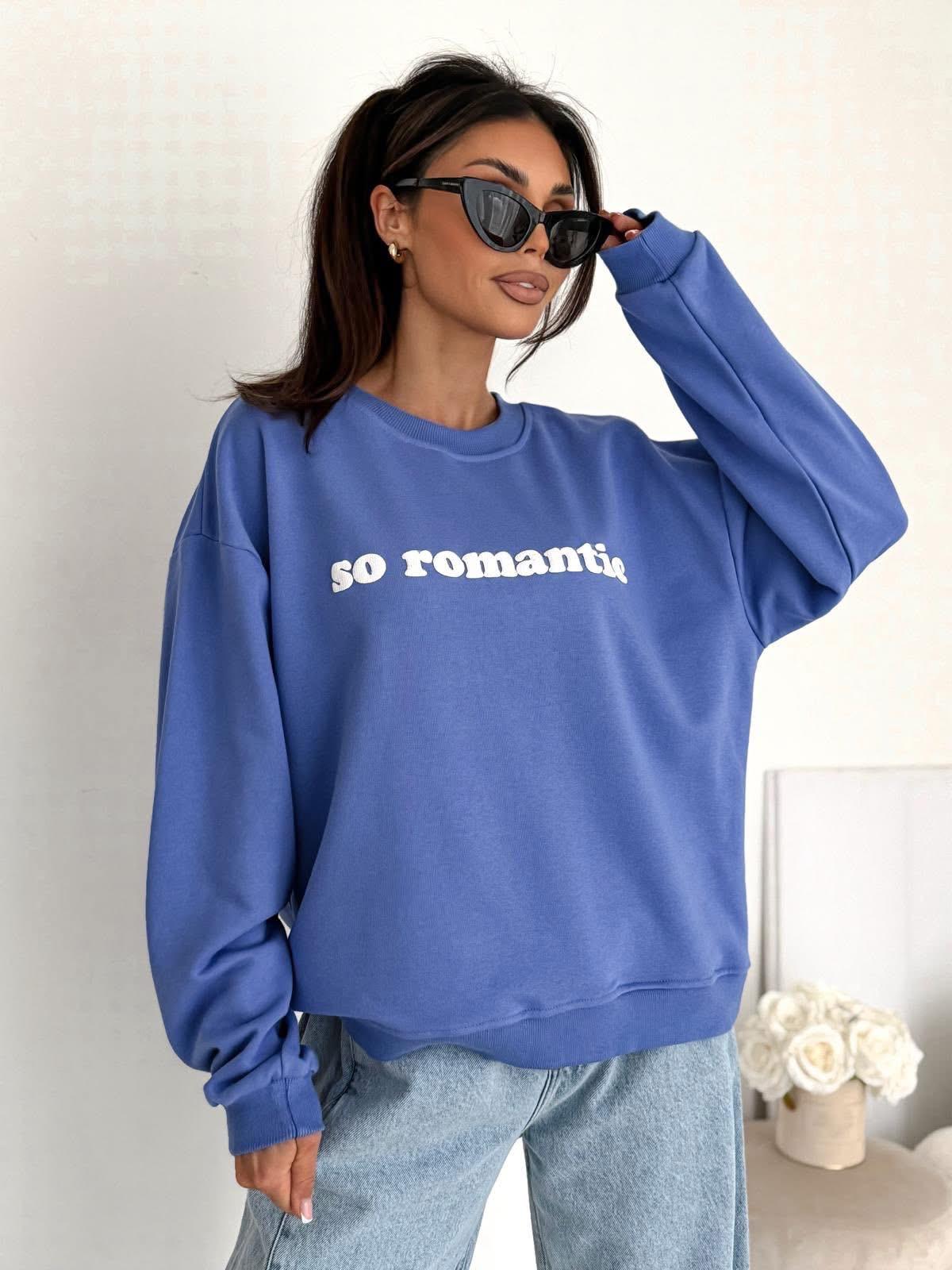 Niebieska Bluza BOCCA So Romantic