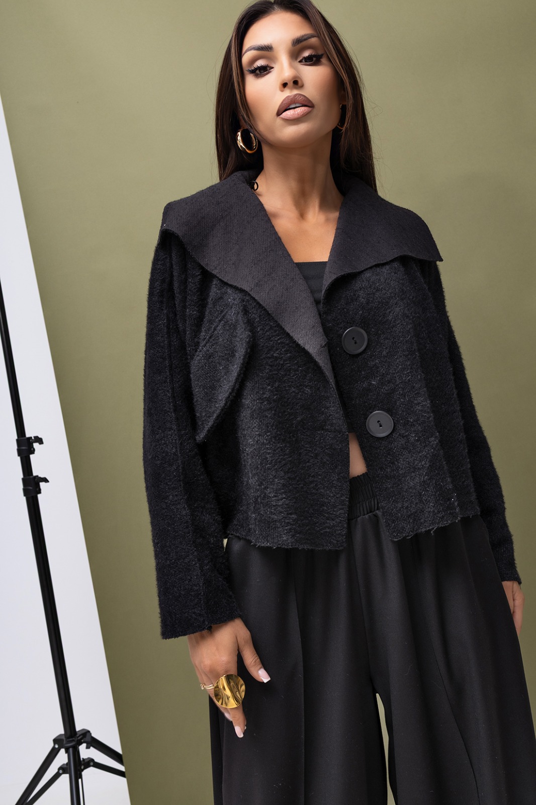 Damska Narzutka Helium (czarny) Miss City Official