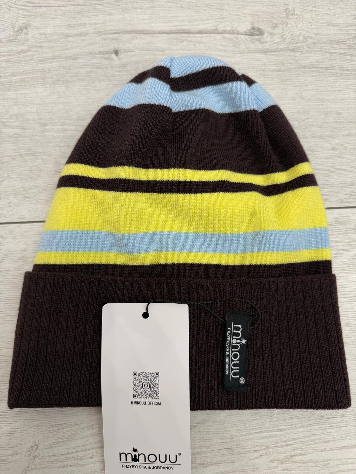 Czekoladowo Żółta Czapka Minouu