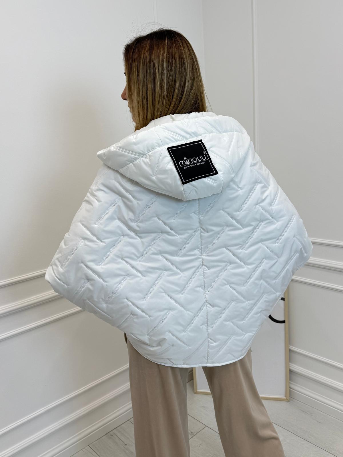 Biała Kamizelka Kimono Minouu