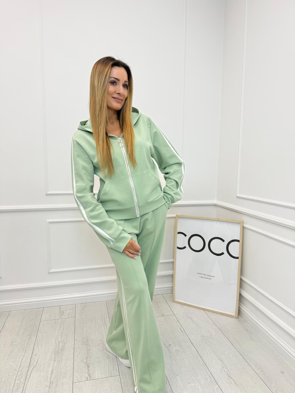 Elegancki Dres Minouu Matcha