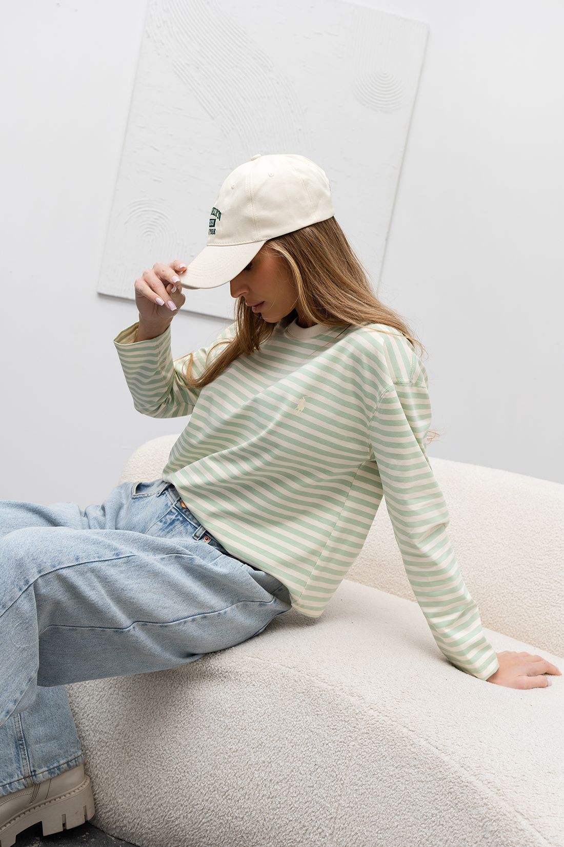 Bluzka Xana z Konikiem Matcha z Beżowym 