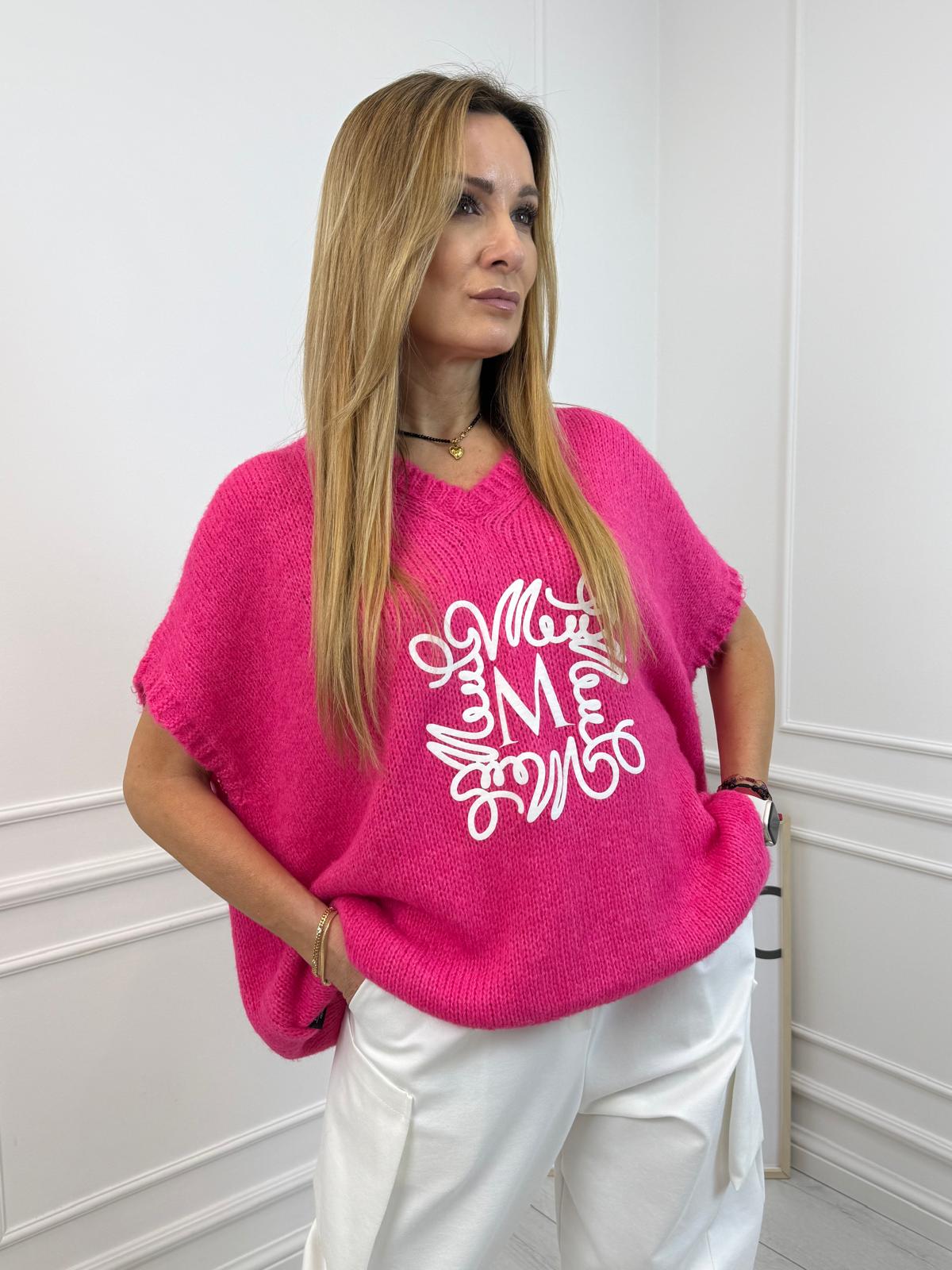 Sweter Pulower Minouu Fuksja 