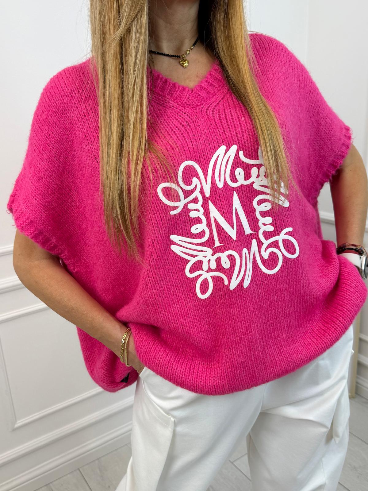 Sweter Pulower Minouu Fuksja 