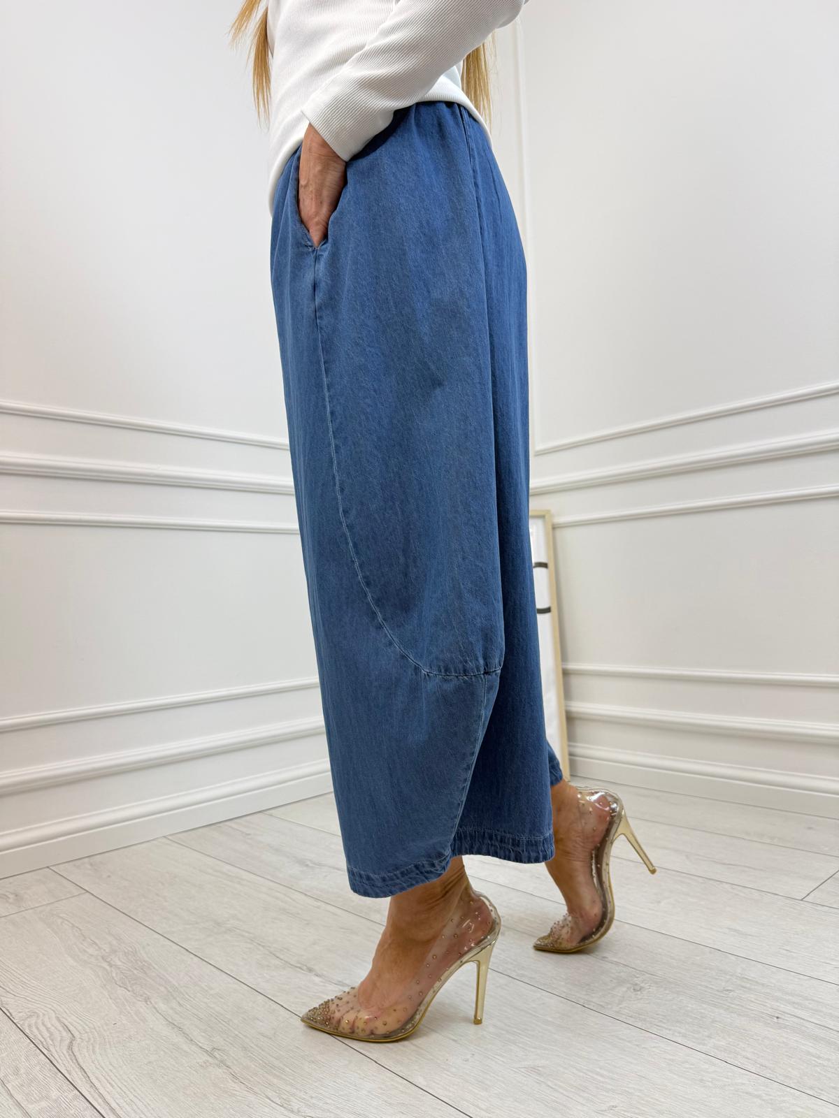 Spodnie Jeans Culotte