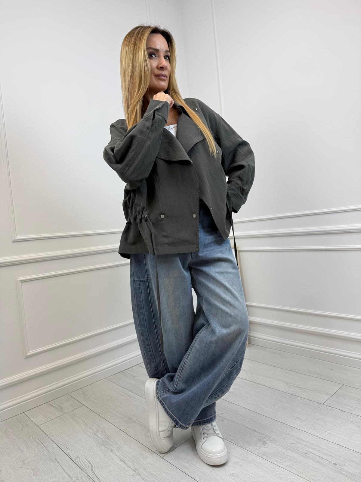 Kurtka Ramoneska Khaki