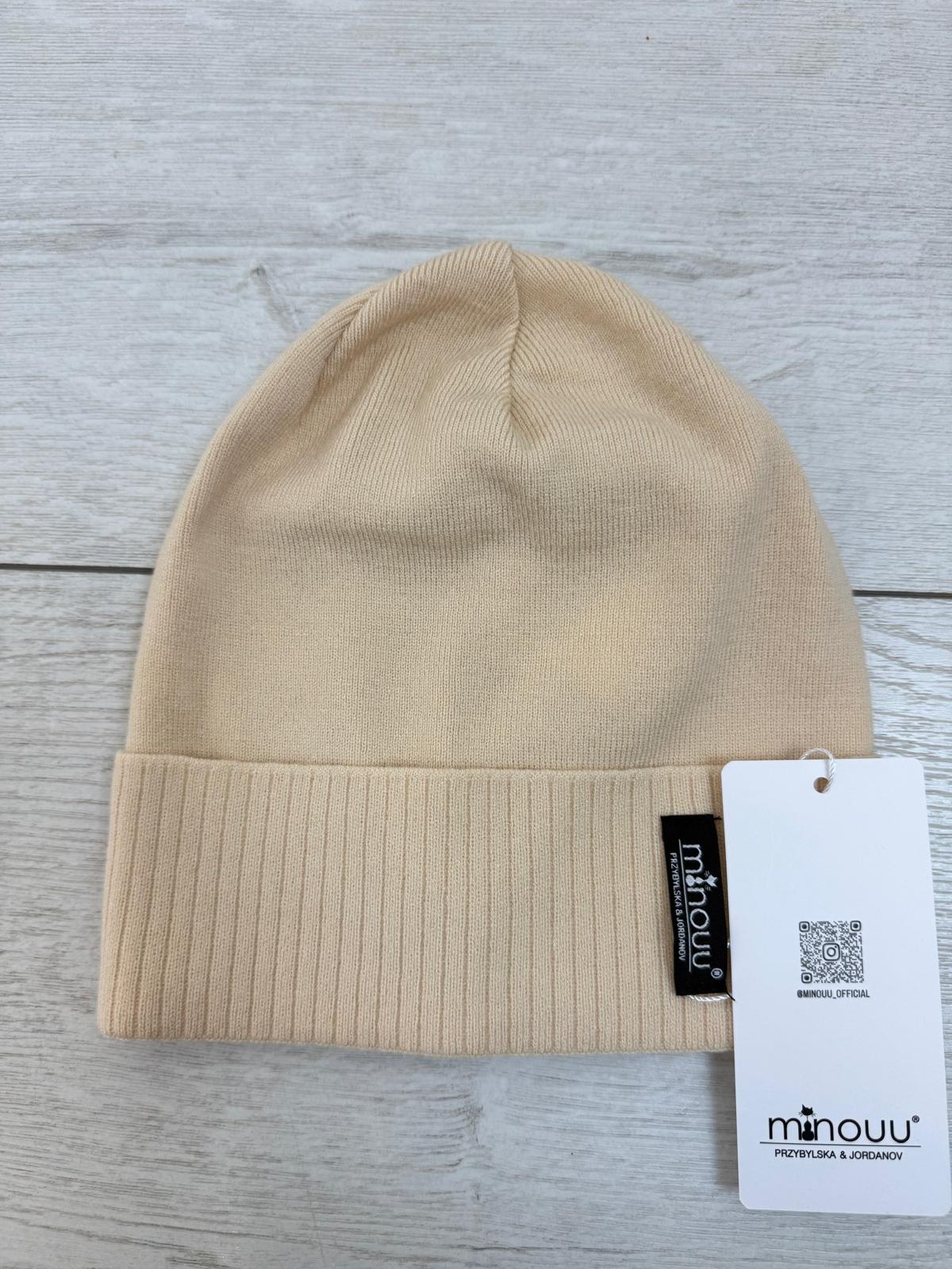 Czapka Minouu Beżowy
