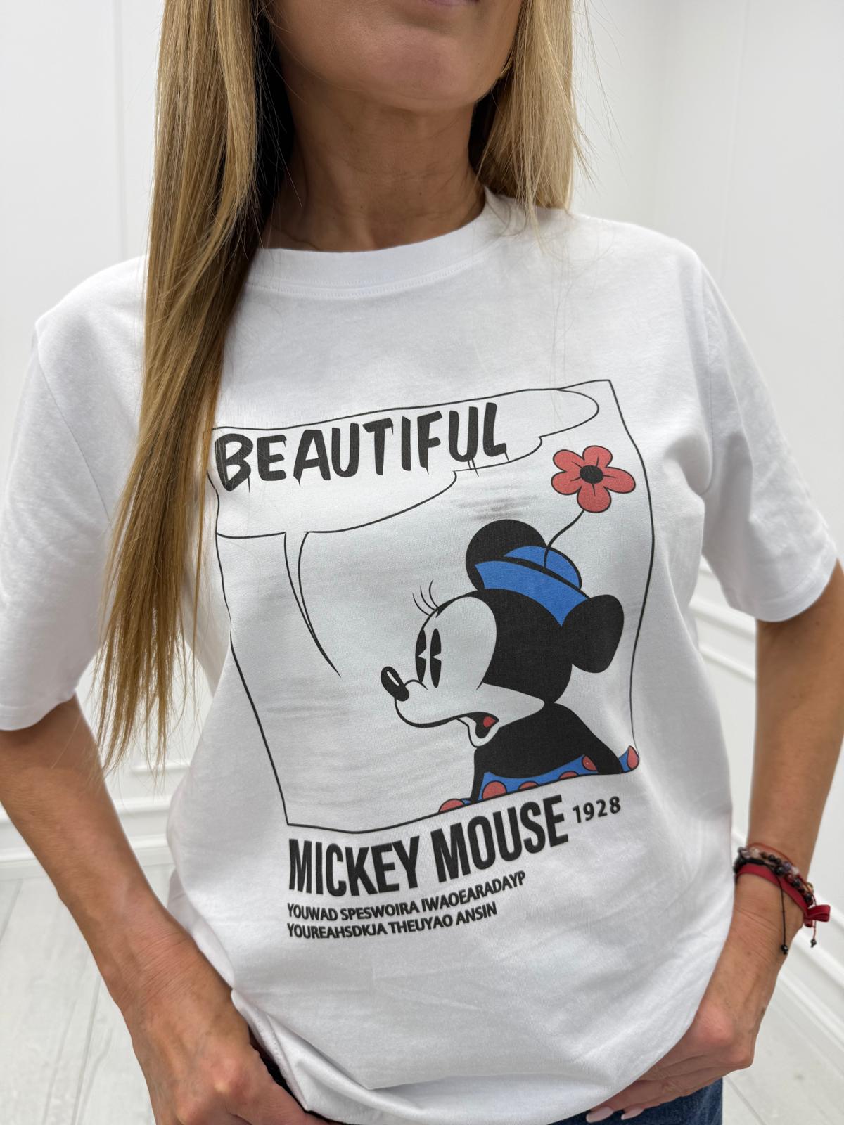 T-shirt damski Mickey – Beautiful