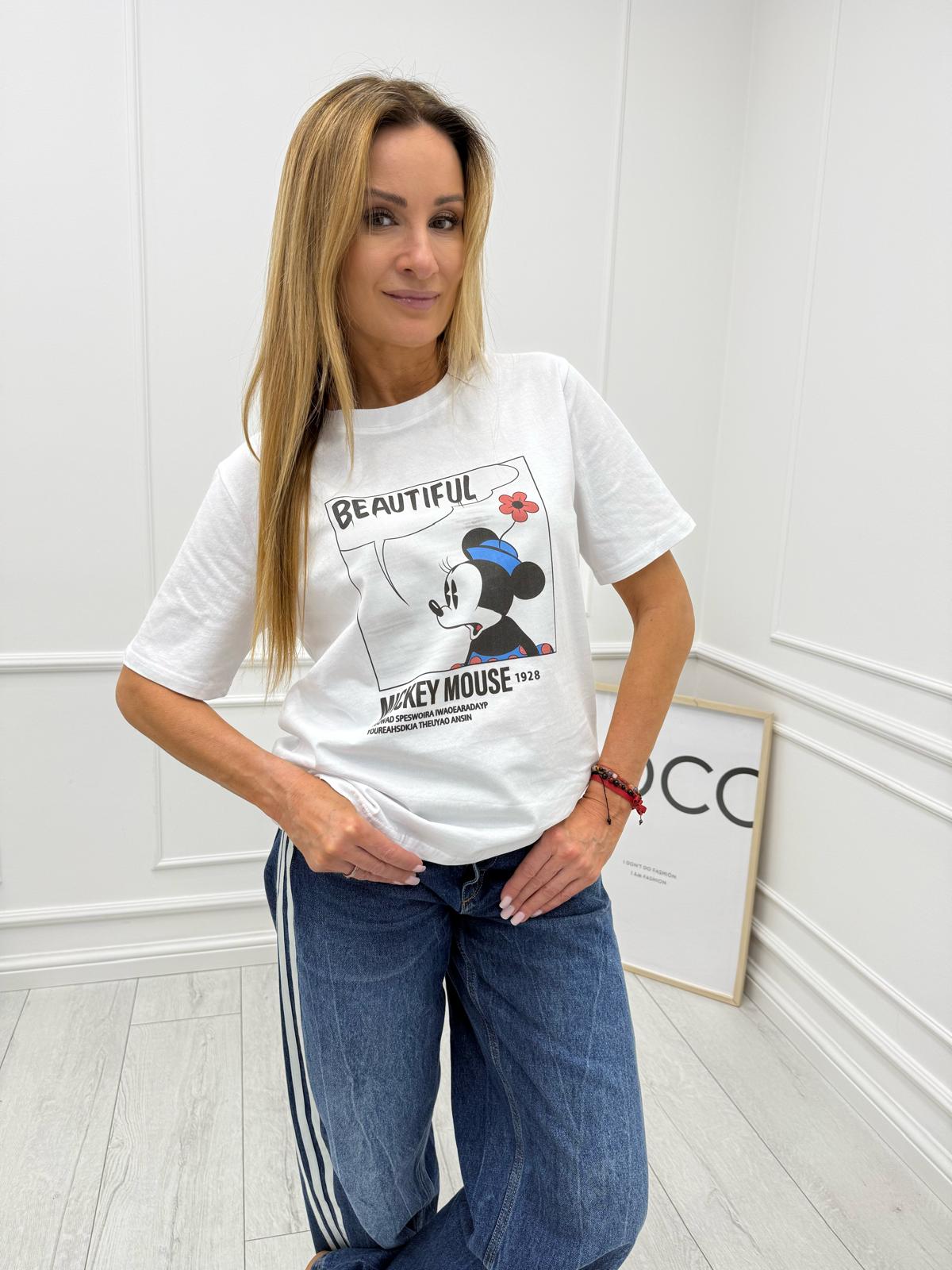 T-shirt damski Mickey – Beautiful
