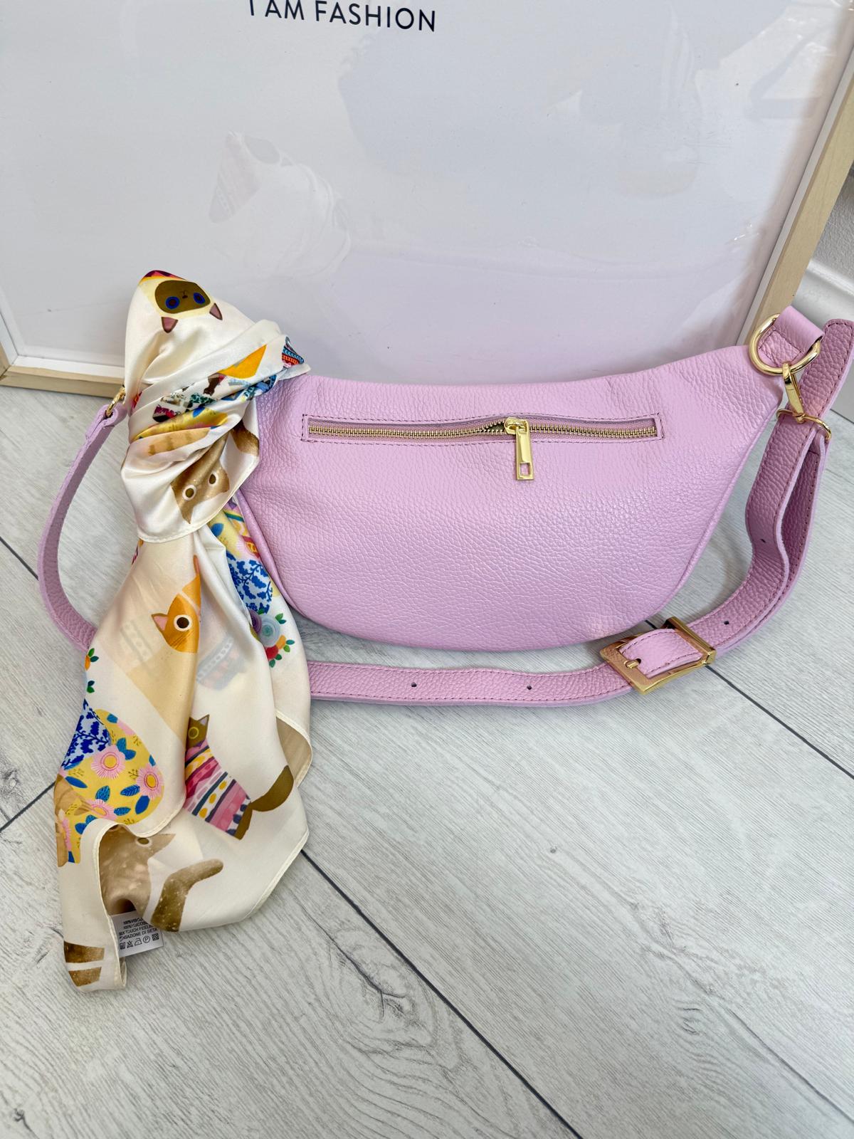 Nerka Torba Borse In Pelle Kolor Różowy