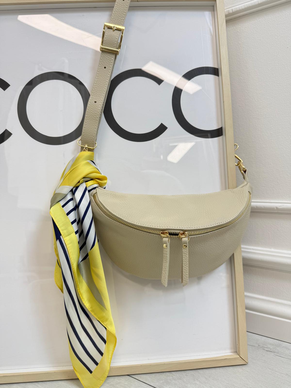 Nerka Torba Borse In Pelle Kolor Beżowy