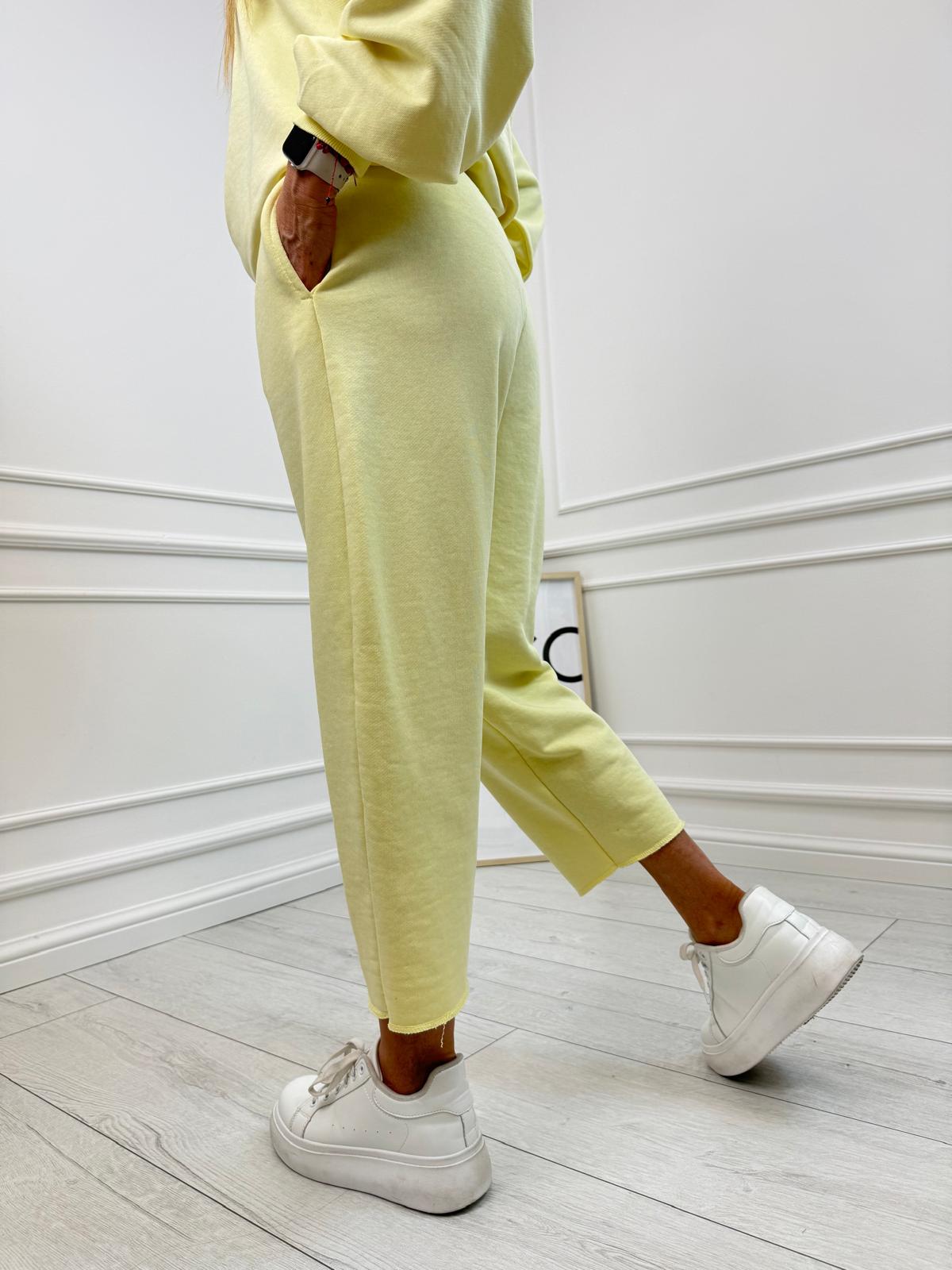 Spodnie Balon BLM Bananowe