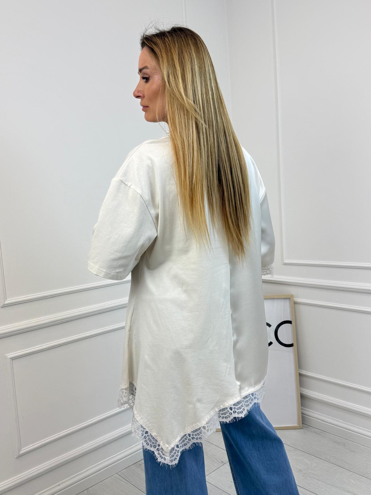 Jasno Beżowa Bluzka Tunika MIHO'S