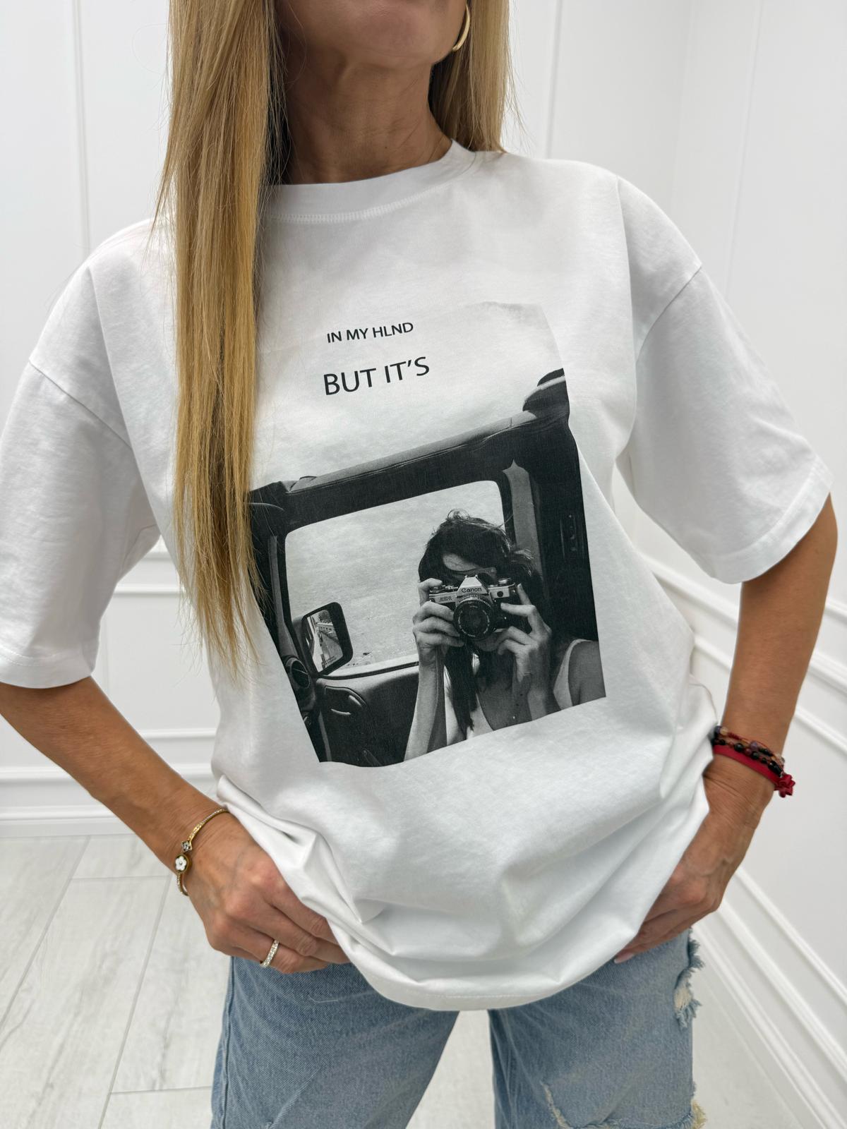 T-shirt z nadrukiem – stylowy luz na co dzień ✨