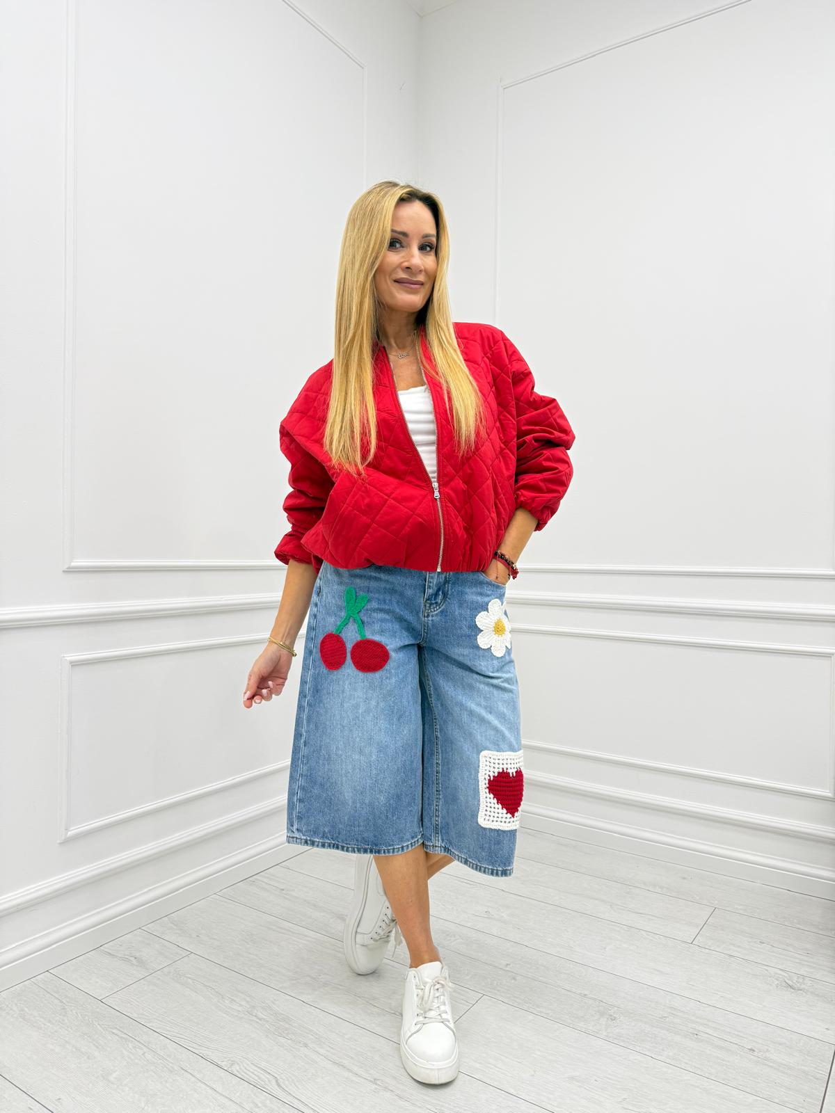 Spodnie Kuloty Jeans Wiya Denim Days