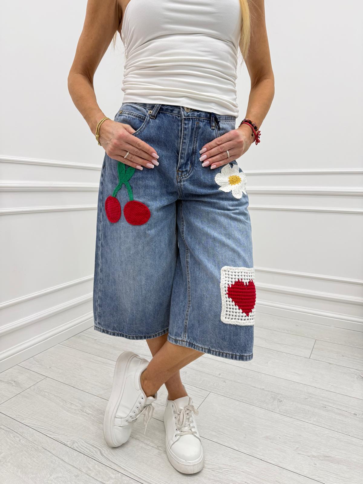 Spodnie Kuloty Jeans Wiya Denim Days
