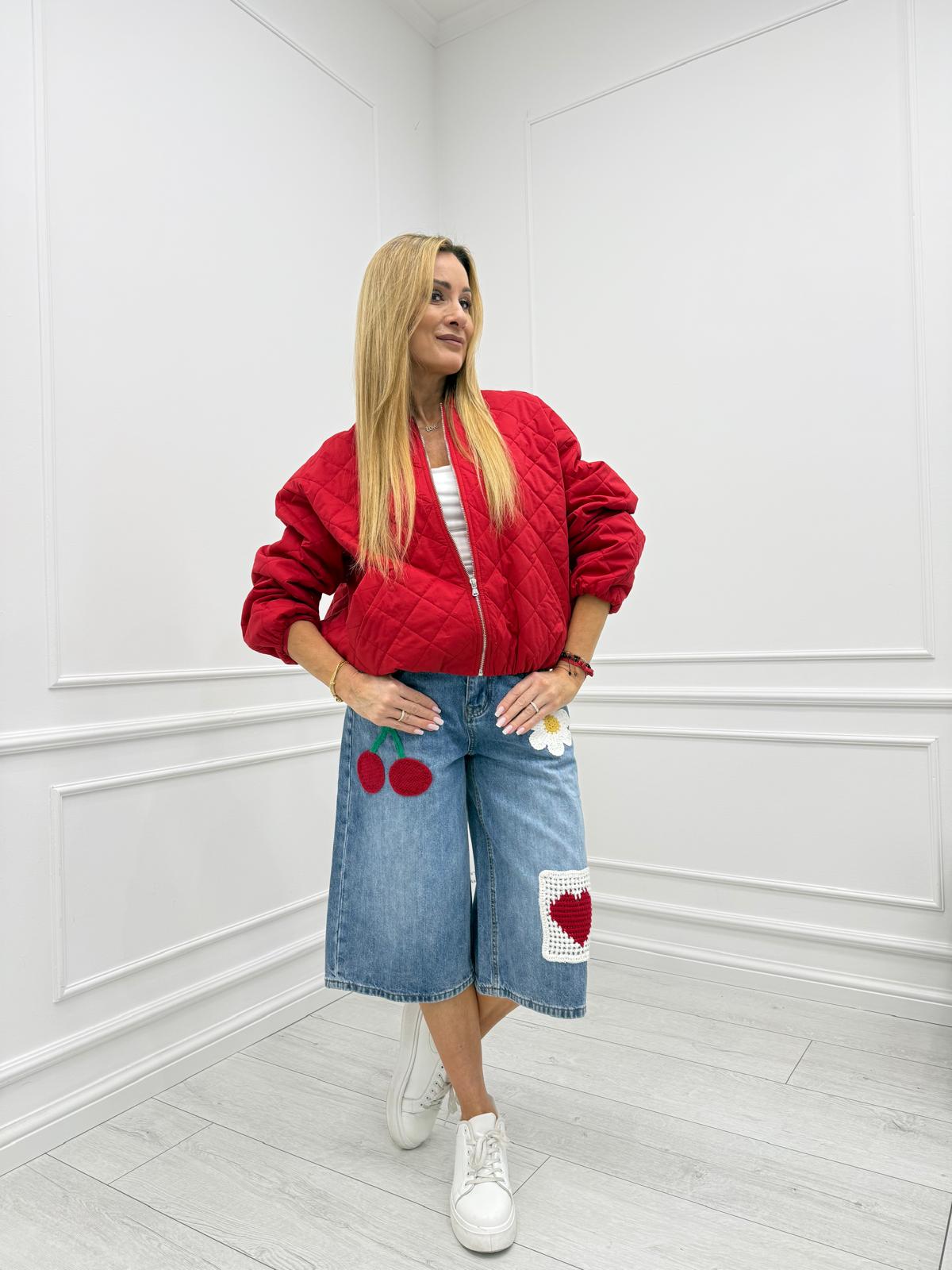 Spodnie Kuloty Jeans Wiya Denim Days