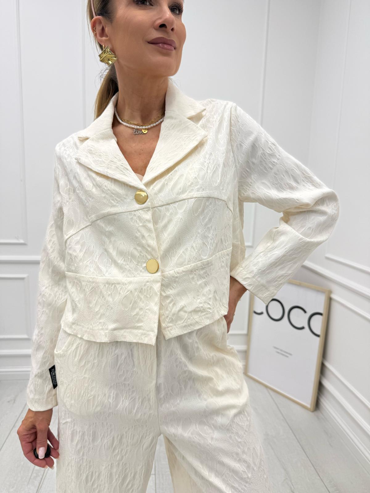 Komplet 2 Częściowy Minouu z Koronkowej Wiskozy