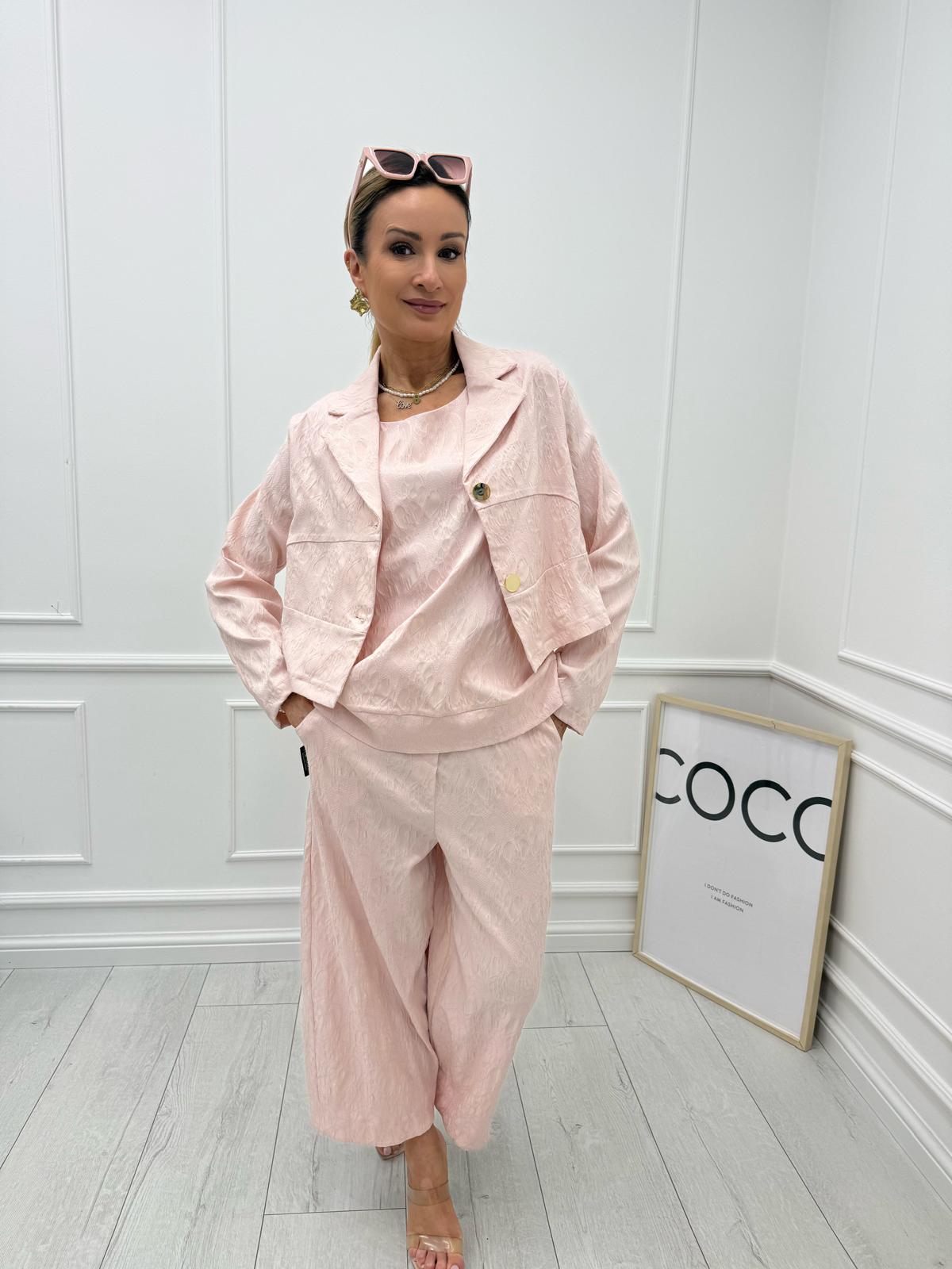  Komplet 3 Częściowy Minouu z Koronkowej Wiskozy