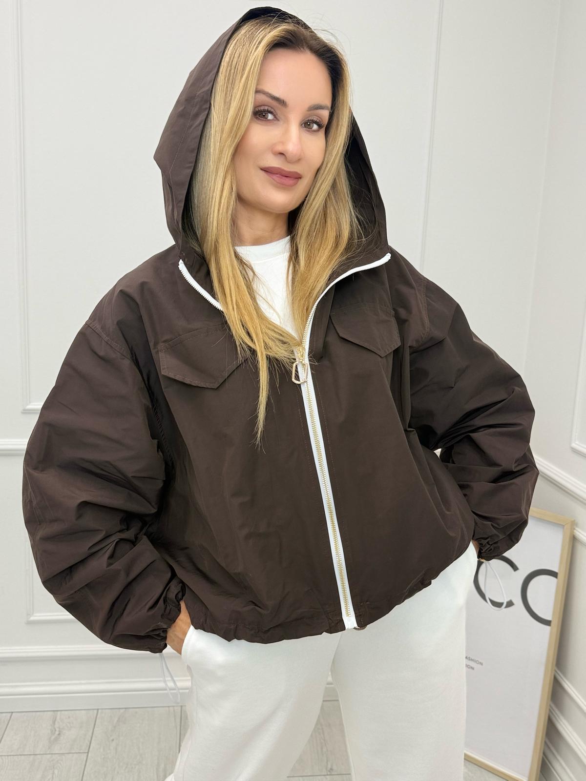 Kurtka Parka Minouu Czekolada 