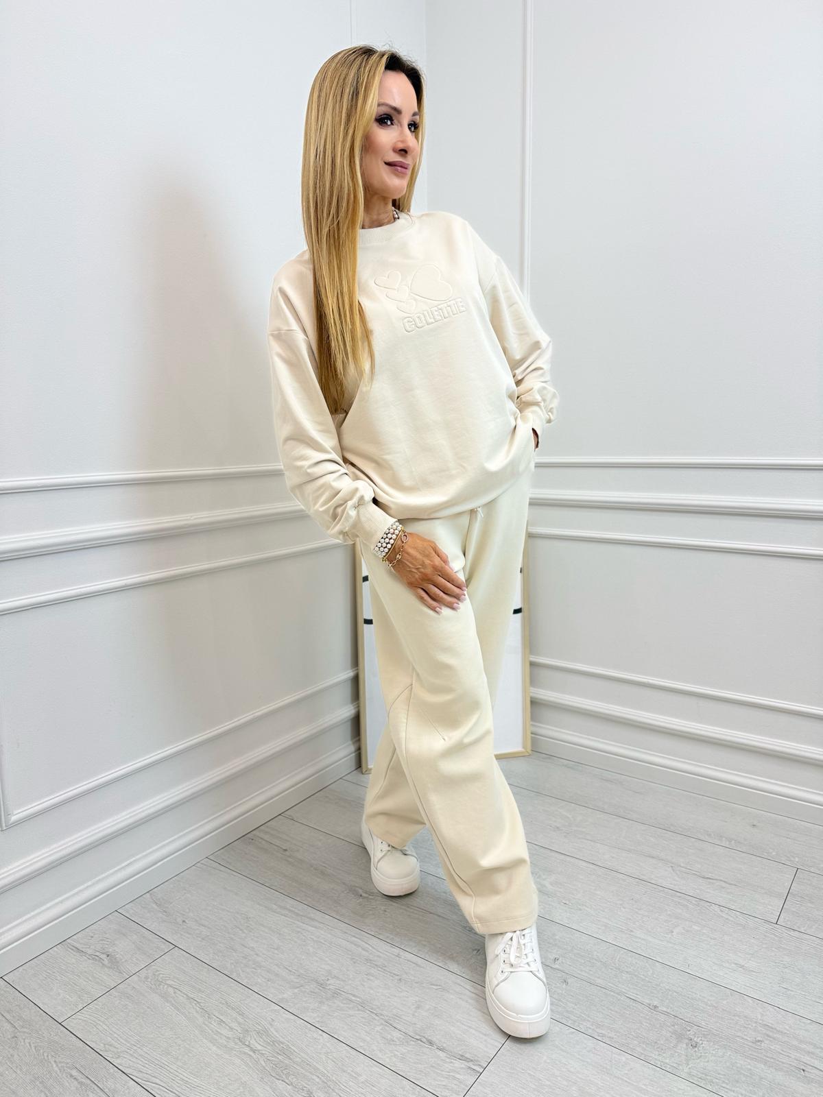 Jasny Beż Bluza Colette 