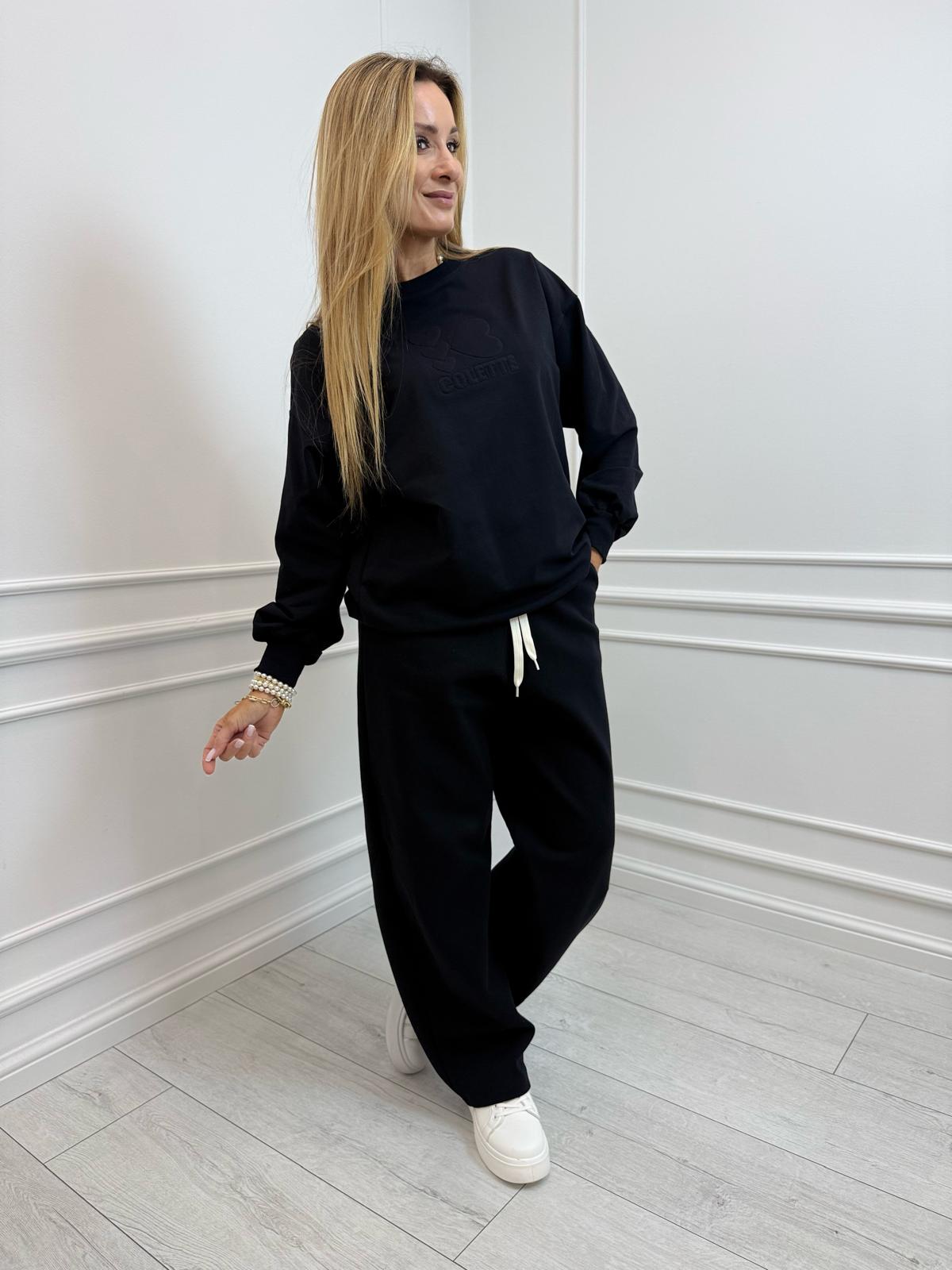 Czarna Bluza Colette 