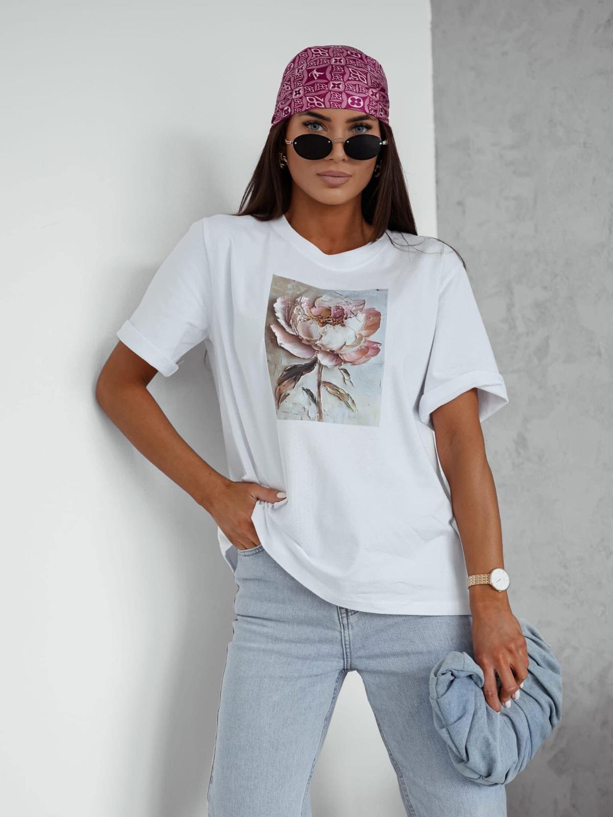 T-shirt Flower BOCCA