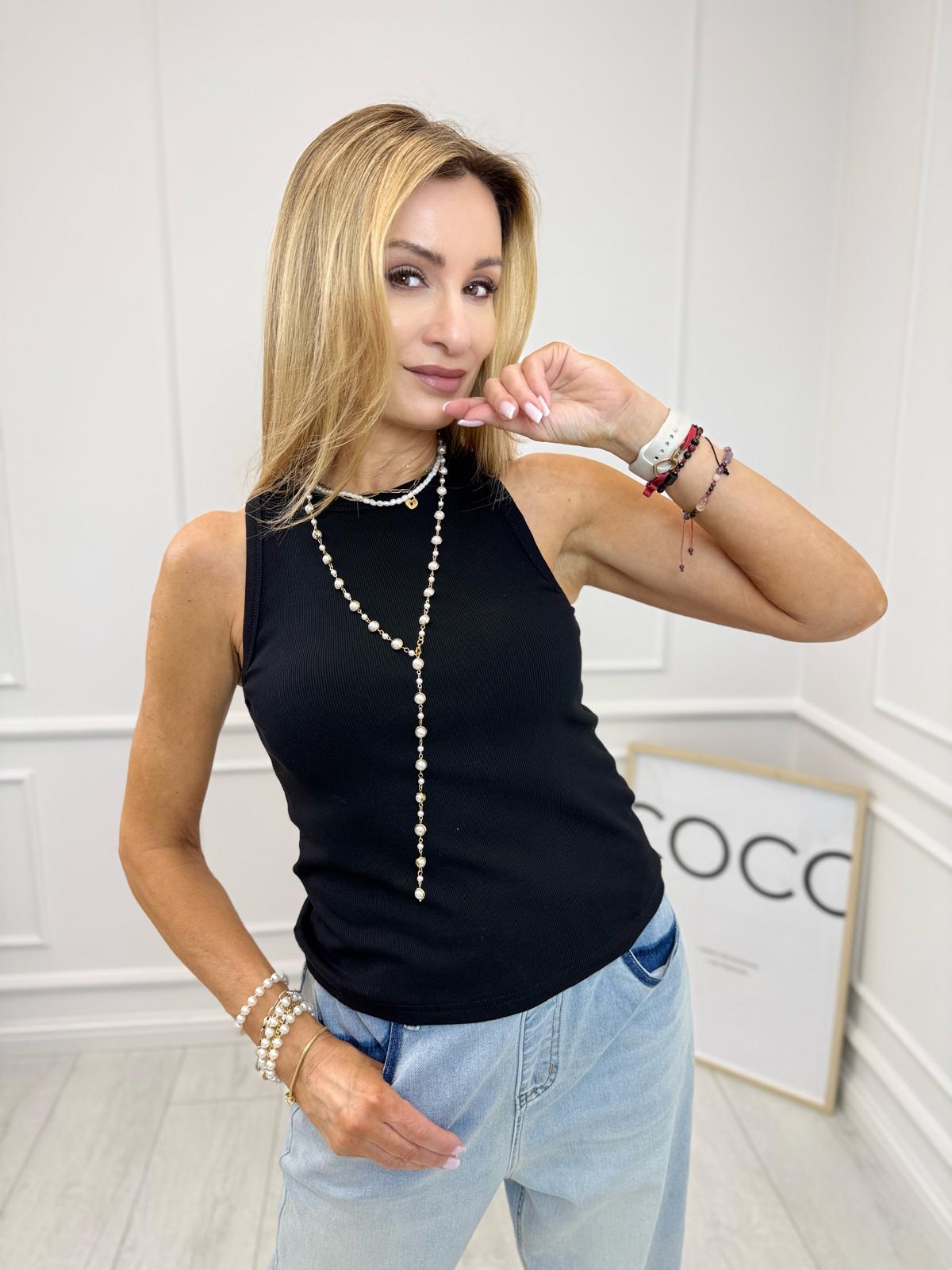 Bluzka Top Gioya Czarny
