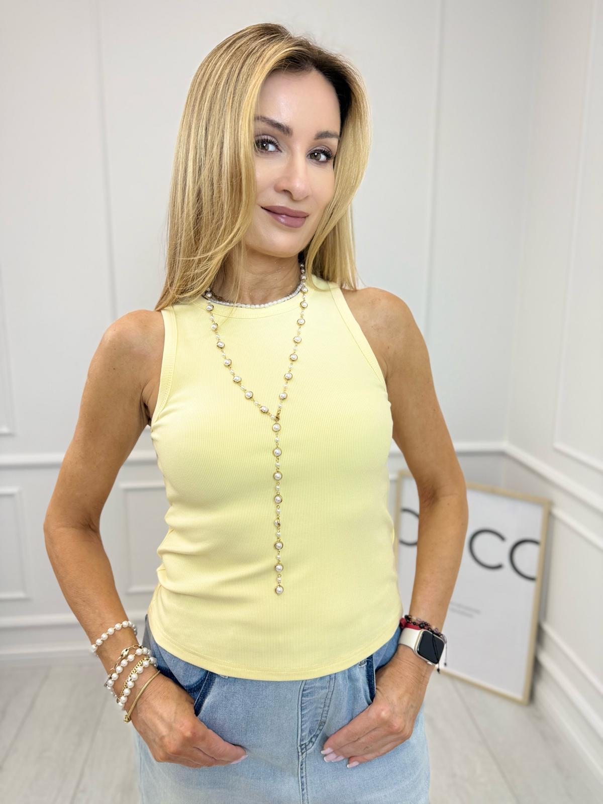 Bluzka Top Gioya Banan